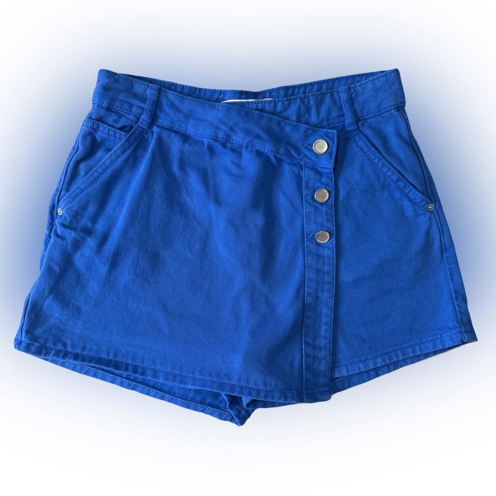 Zara Blue Denim Skort